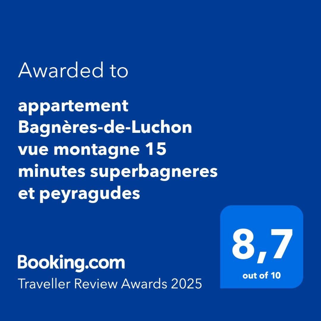 Appart T 3 Bagneres-De-Luchon Vue Montagne - Piscine Mi Juin Exterior foto